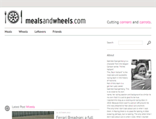Tablet Screenshot of mealsandwheels.com